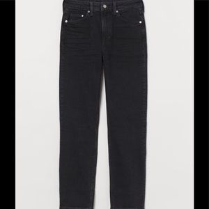 Vintage fit high waisted jeans